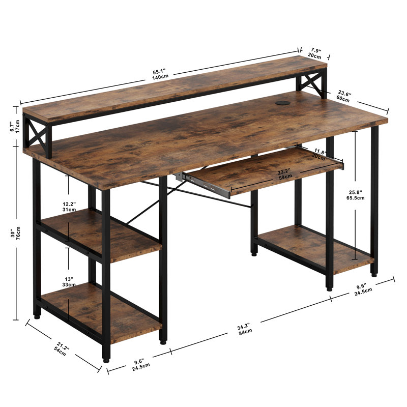 17 Stories Landing Desk & Reviews Wayfair